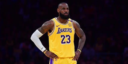 LeBron James - Playoffs-Minnesota Timberwolves at Los Angeles Lakers