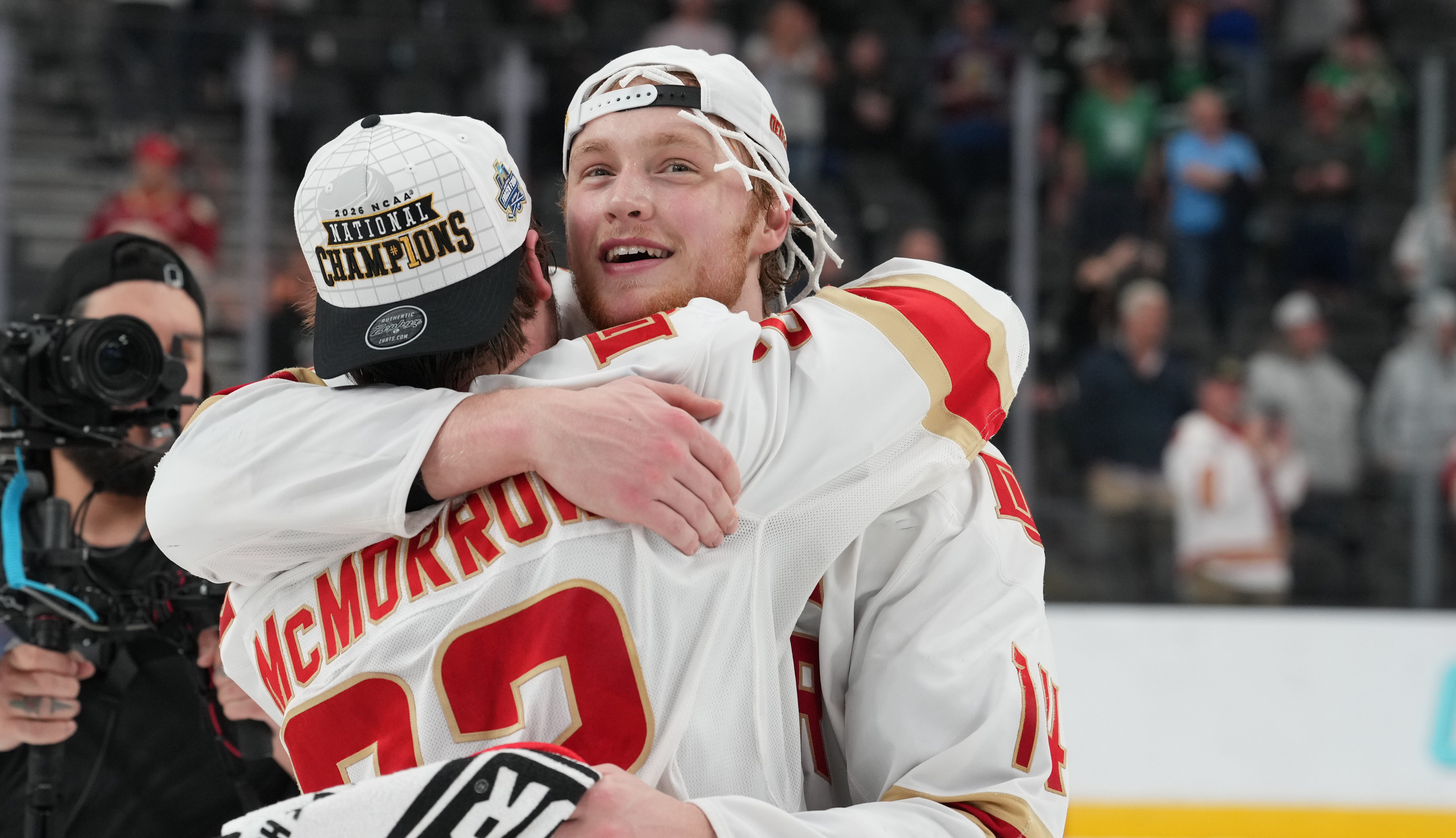 Minnesota Wild 2022 2nd round draft pick Rieger Lorenz : Frozen Four-National Championship