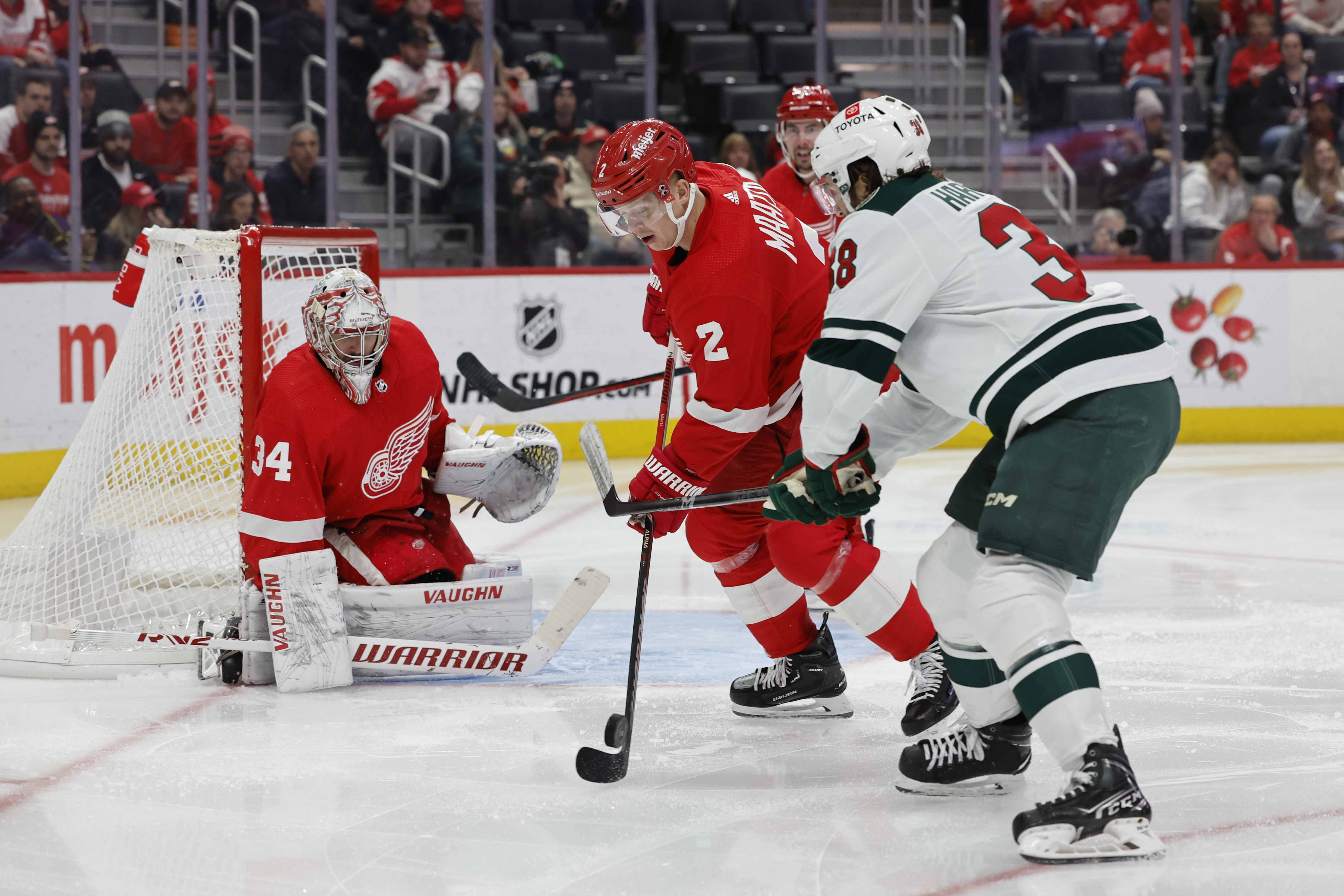 NHL: Minnesota Wild at Detroit Red Wings