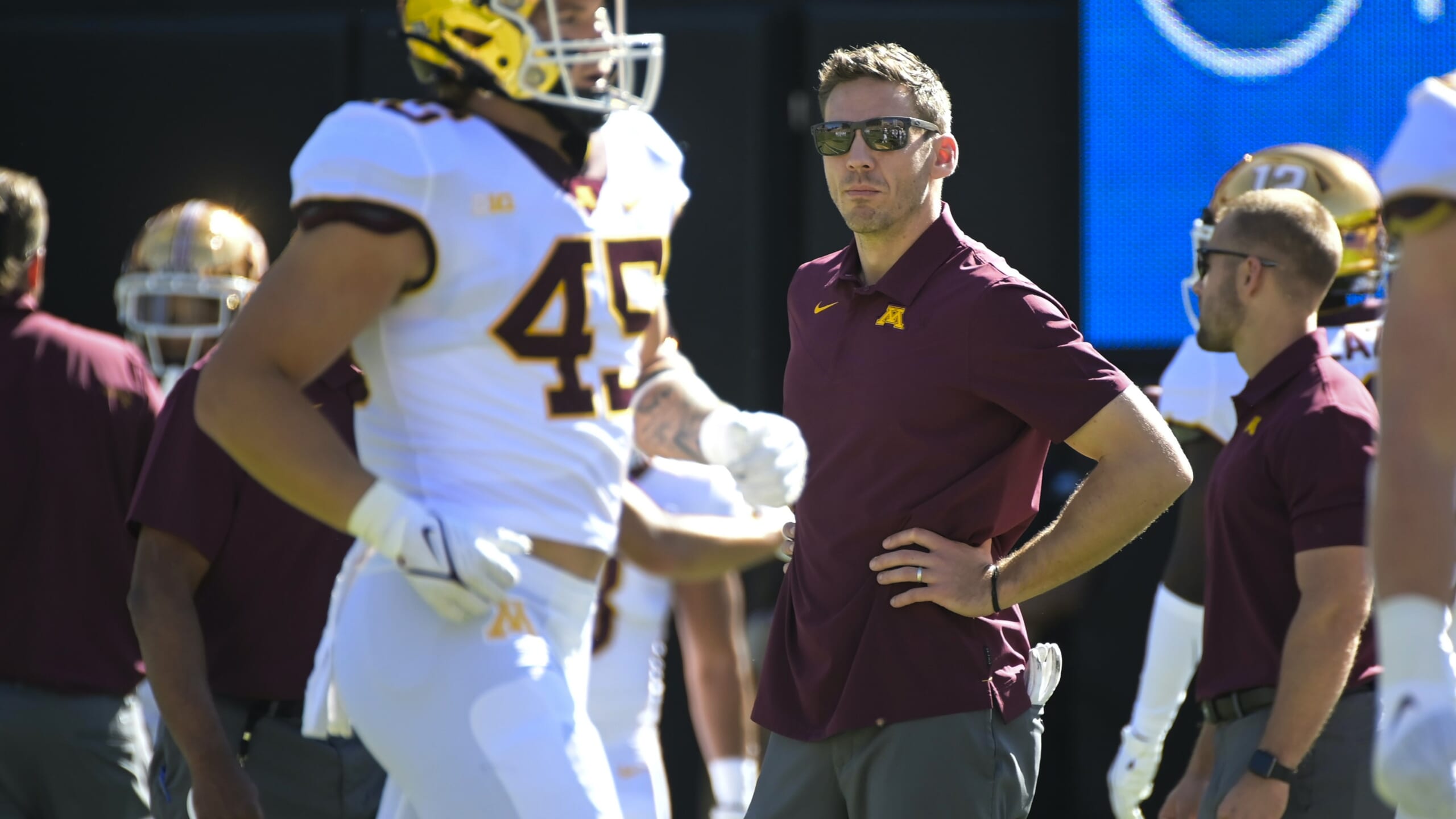 Gophers Promote Matt Simon and Greg Harbaugh Jr as CoOffensive