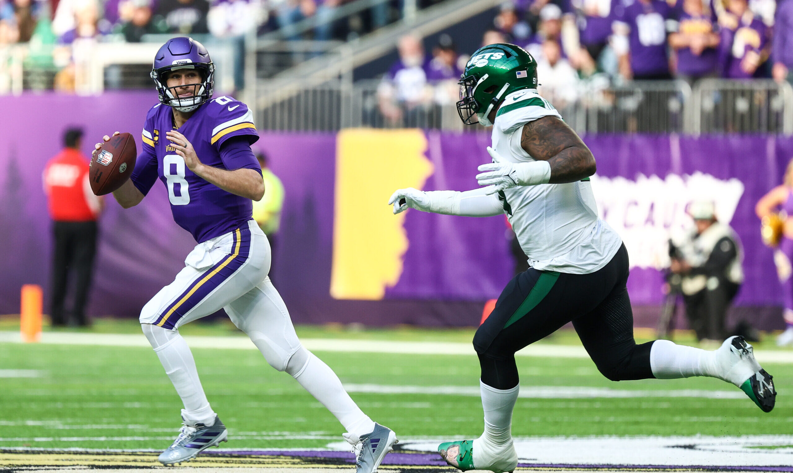 Vikings and Jets Speculated to Trade Kirk Cousins and Zach Wilson, Falcons  Could be a Dark Horse Landing Spot - BVM Sports