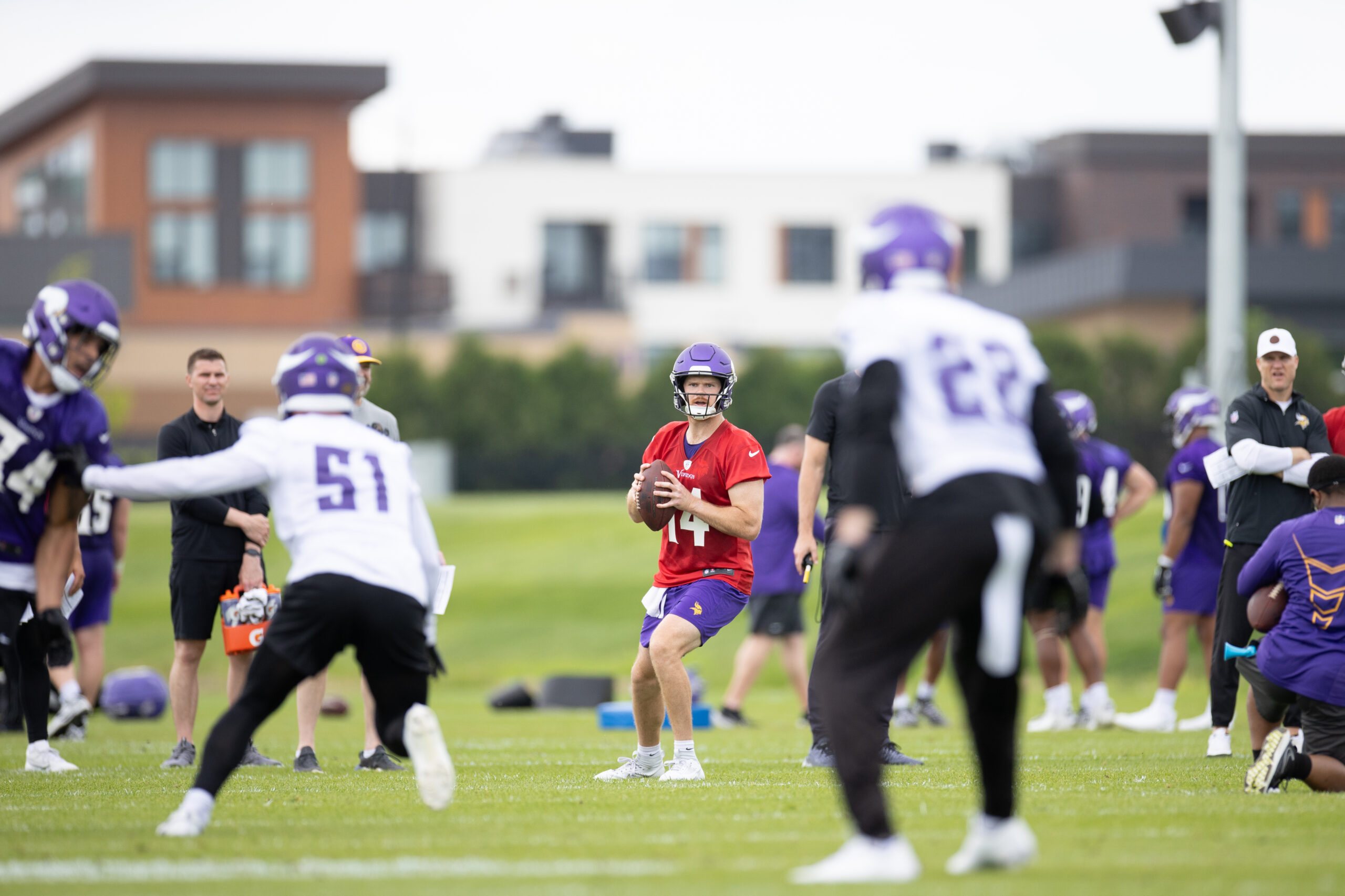 Vikings Push More Sam Darnold Hype Through ESPN Insider; Temper J.J ...