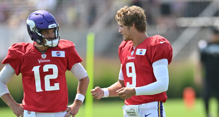 JJ McCarthy - Minnesota Vikings Training Camp