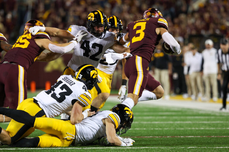 NCAA Football: Iowa at Minnesota