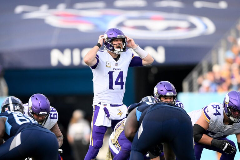 Sam Darnold : Minnesota Vikings injury report week 12 (Thursday)