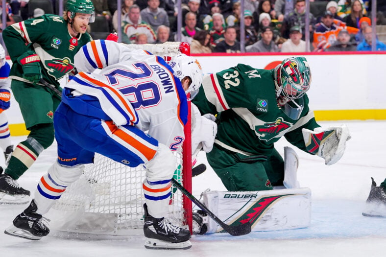 Filip Gustavsson - Edmonton Oilers at Minnesota Wild