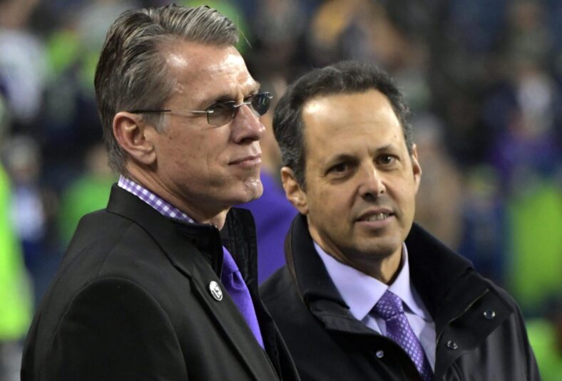 Rick Spielman, Mark Wilf, Minnesota Vikings